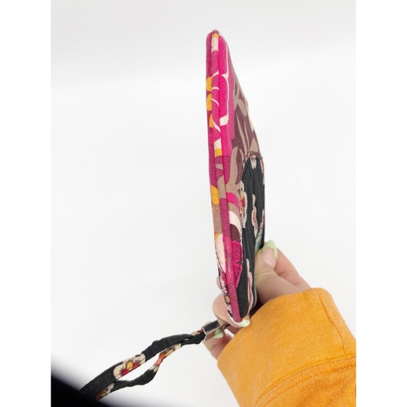 Vera Bradley Floral Quilted Cotton Wristlet - Picture 4 of 4